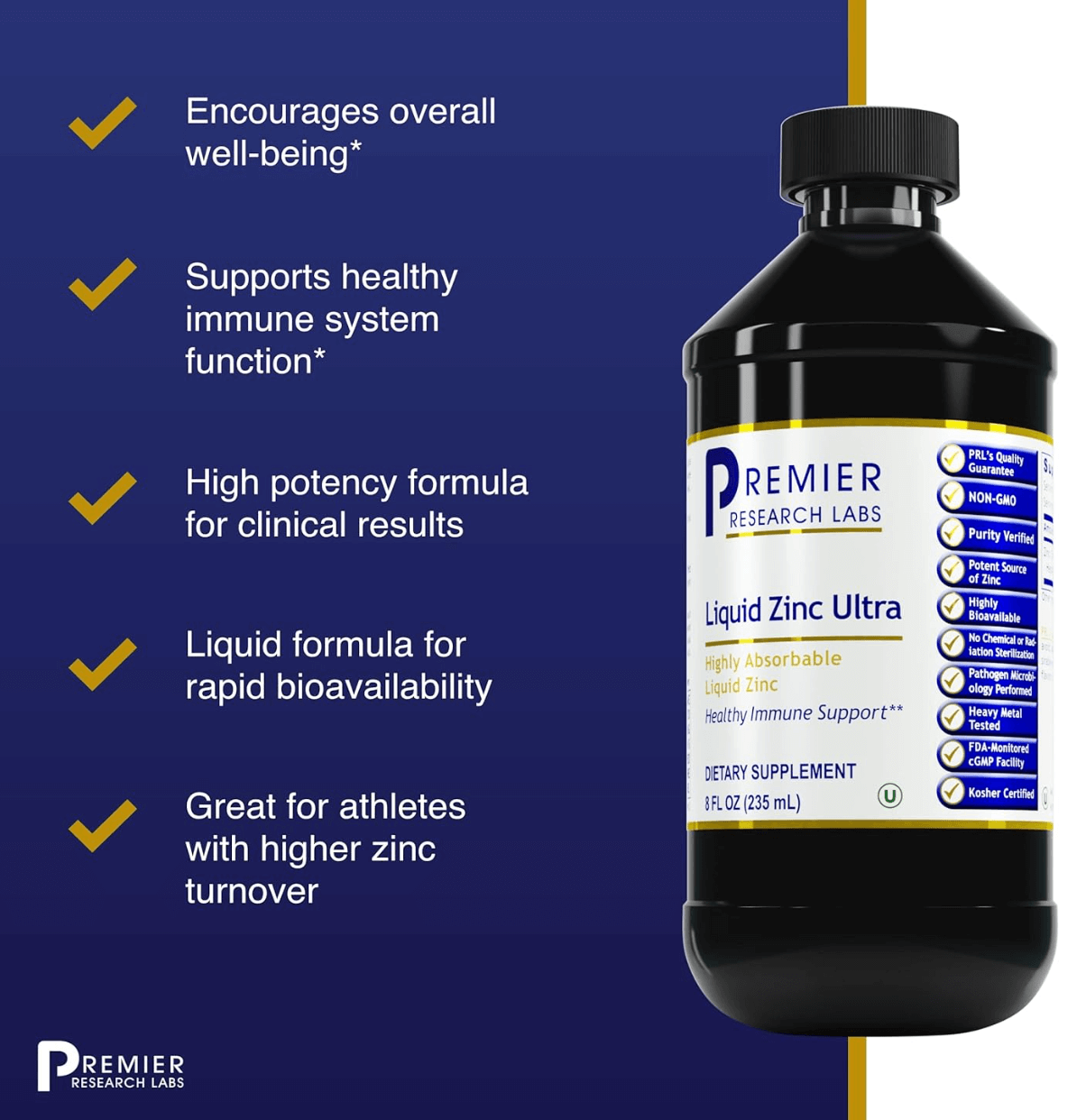 Premier Research Labs Liquid Zinc Ultra