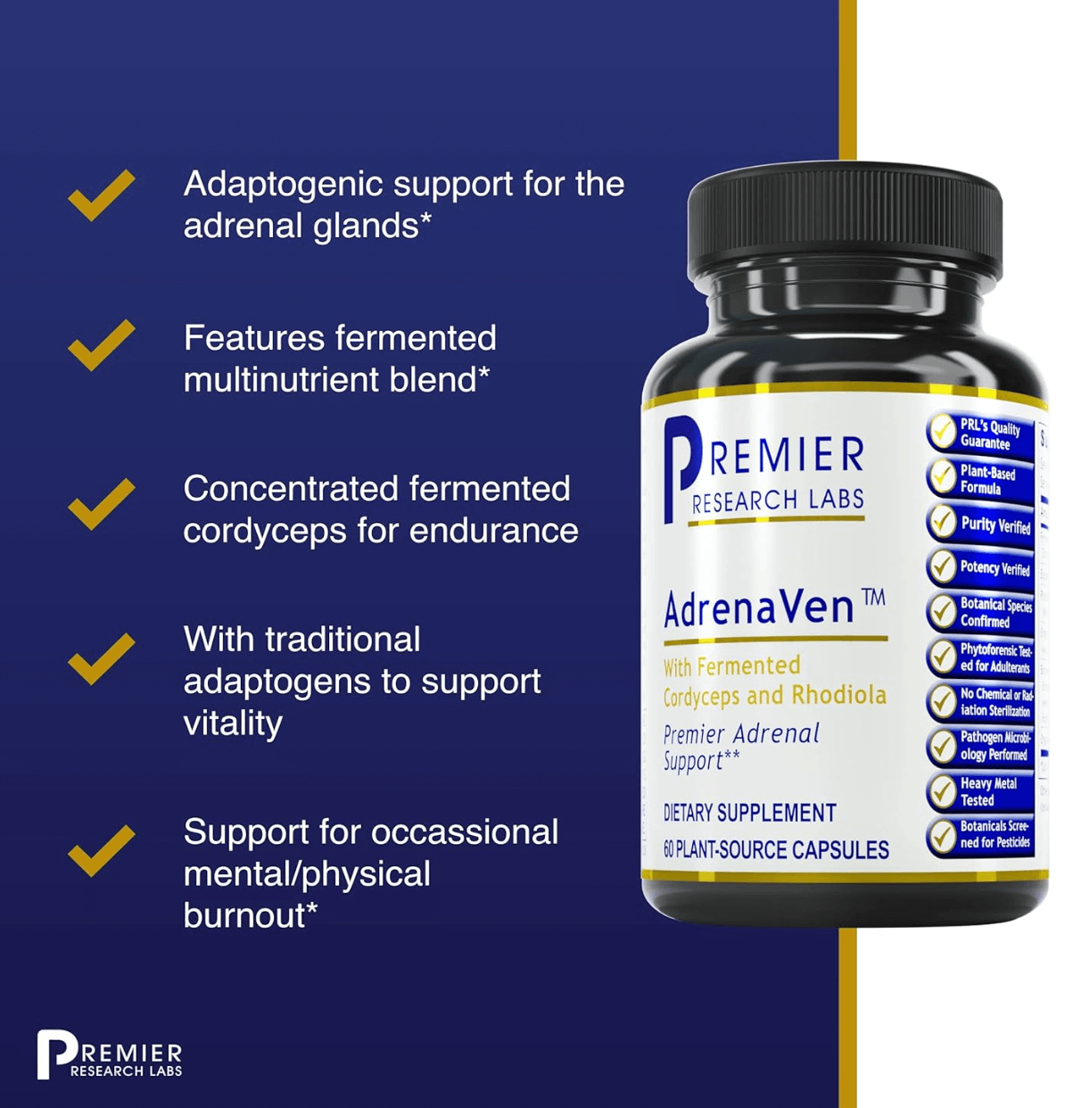 Premier Research Labs Adrenaven Capsules