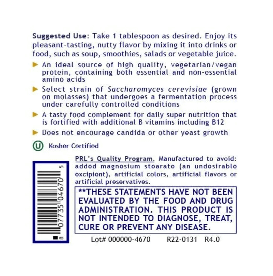 Premier Research Labs Premier Nutritional Flakes
