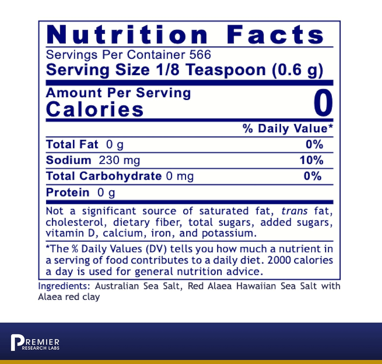 Premier Research Labs Pink Salt