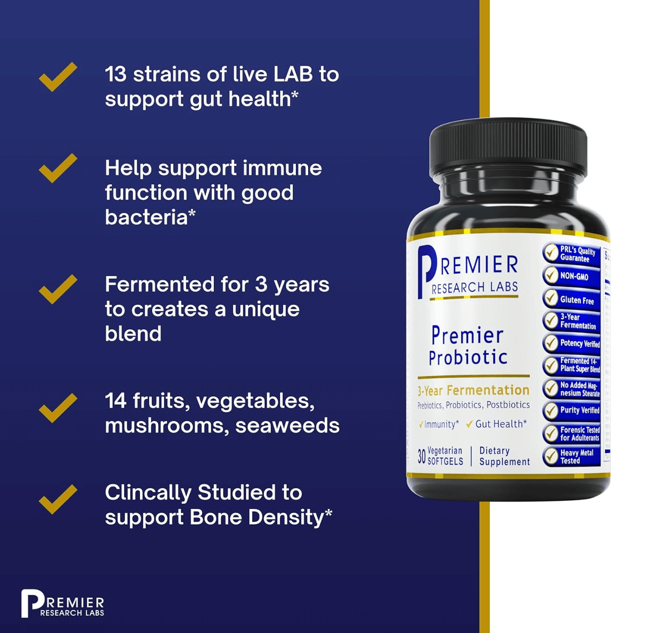 Premier Research Labs Premier Probiotic Softgels