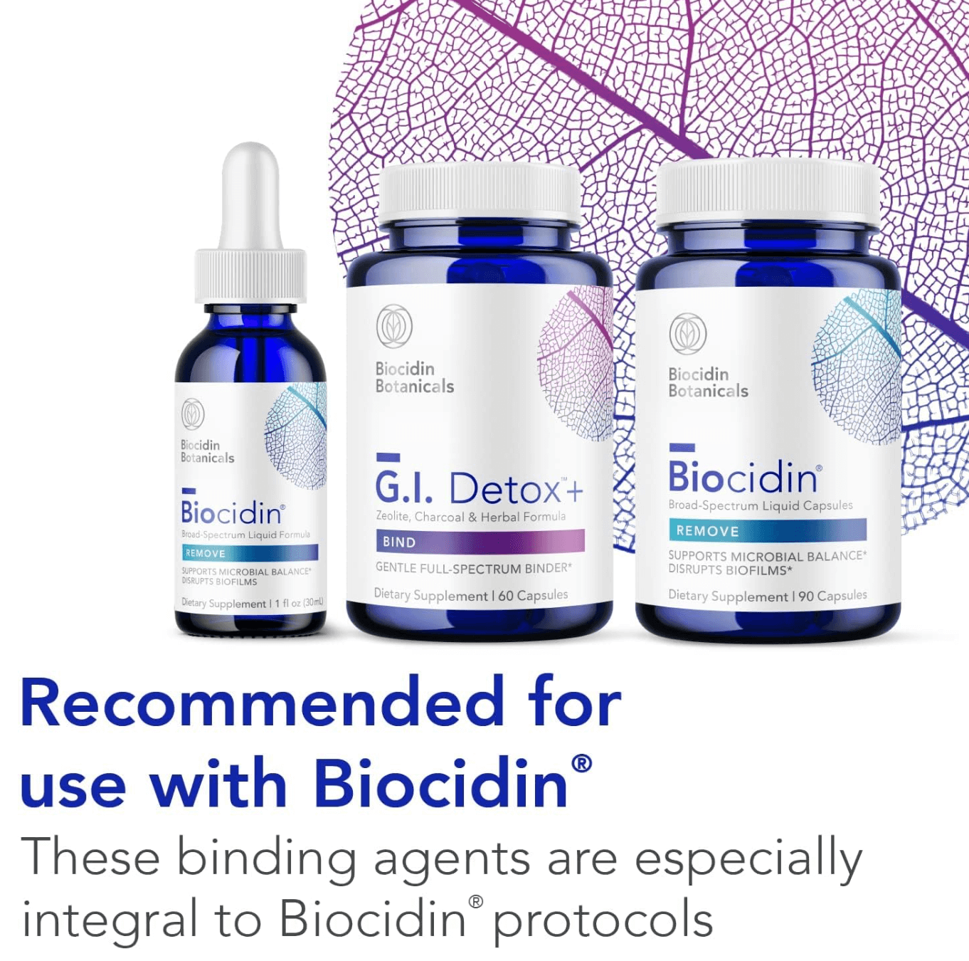 Biocidin Botanicals GI Detox+ Capsules