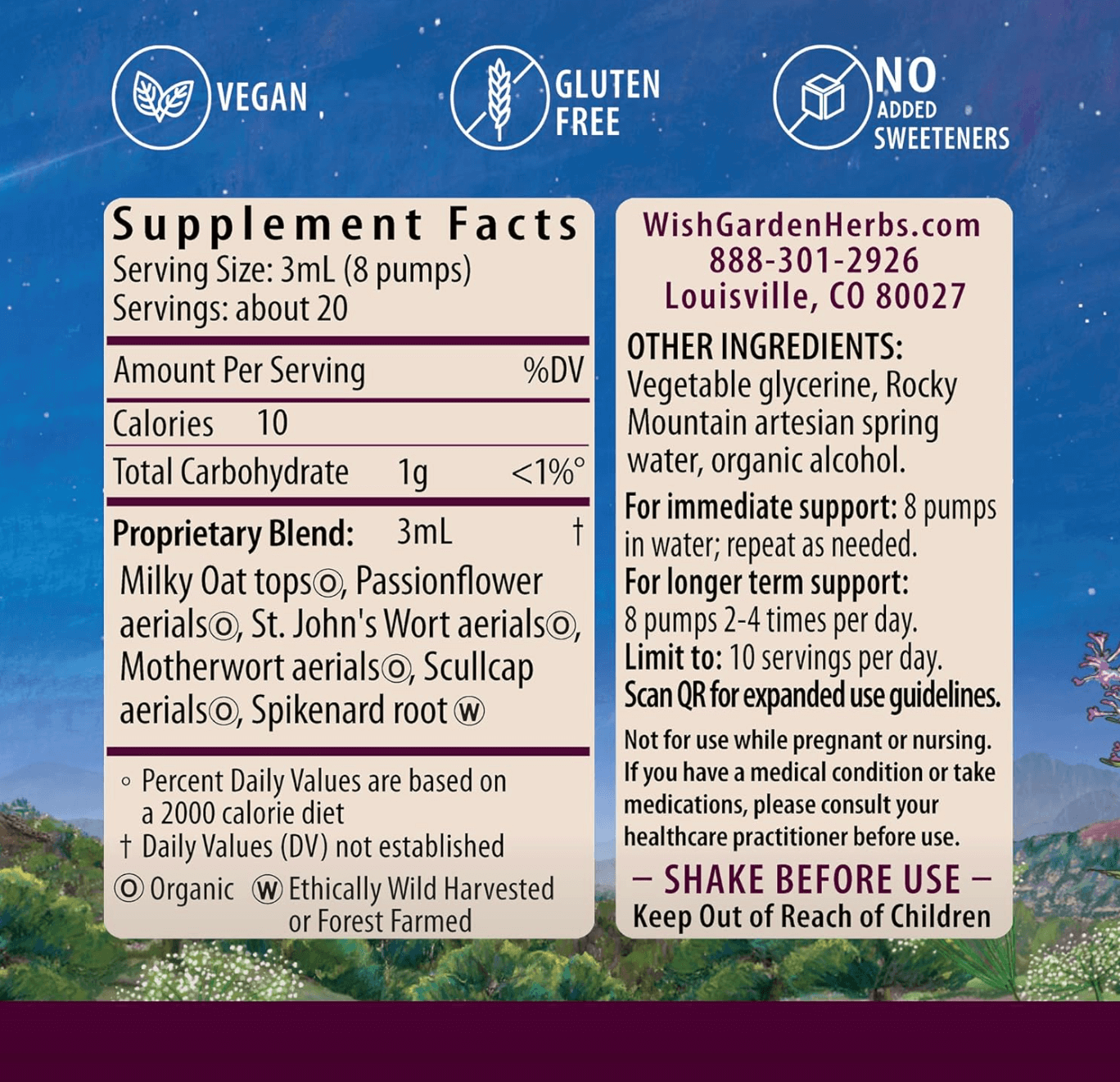 WishGarden Herbs Emotional Ally Liquid