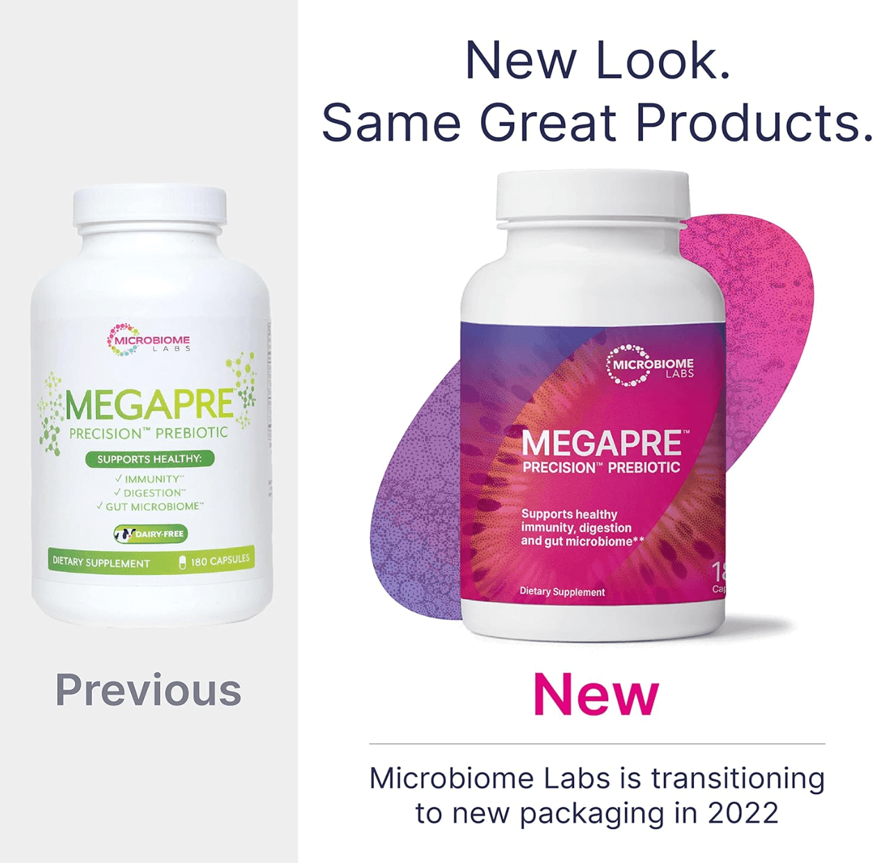 Microbiome Labs MegaPre Precision Prebiotic Capsules 3