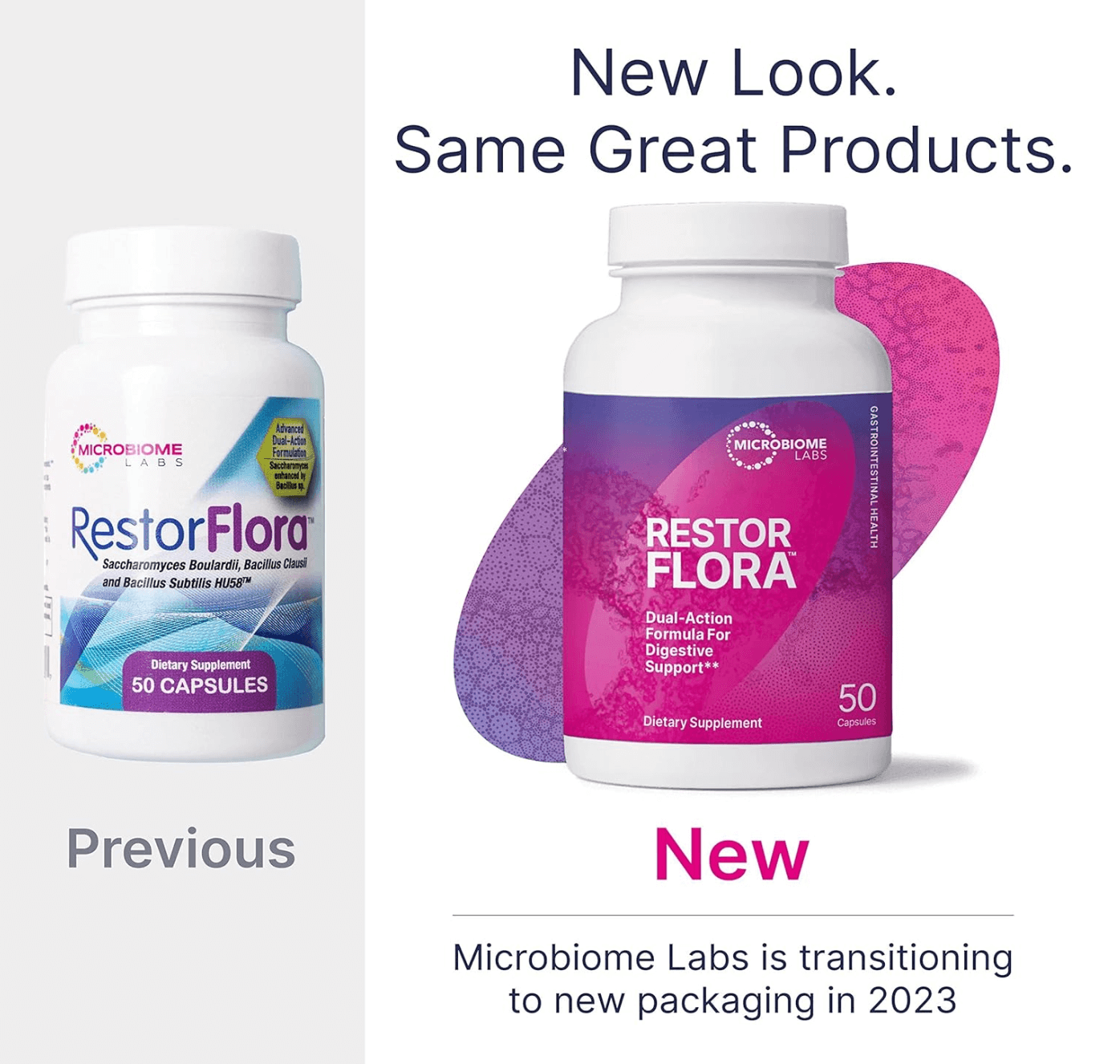 Microbiome Labs RestorFlora Capsules