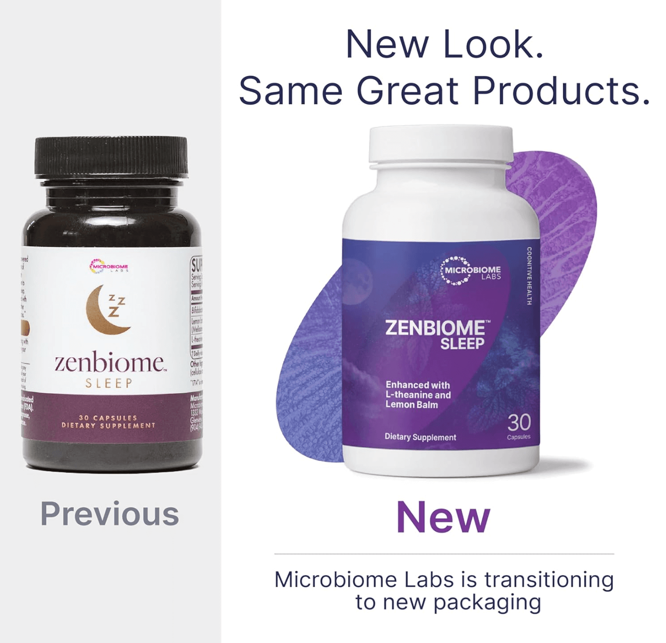 Microbiome Labs ZenBiome Sleep Capsules