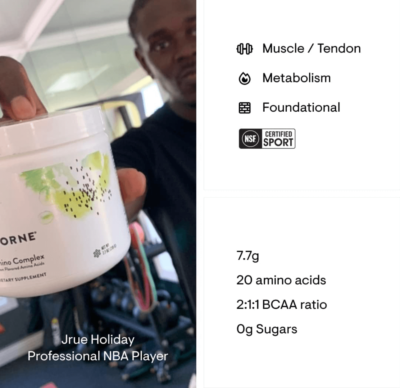 Thorne Amino Complex Powder - Berry 3