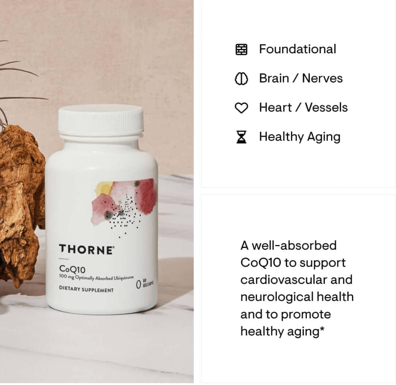 Thorne CoQ10 Softgels