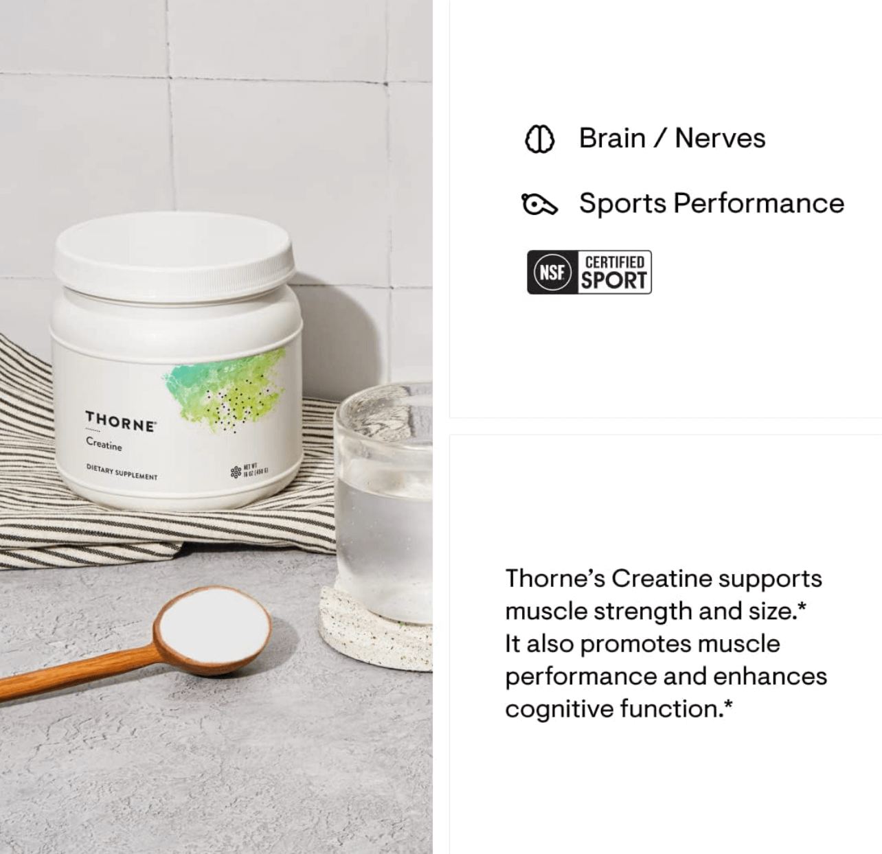 Thorne Creatine Powder