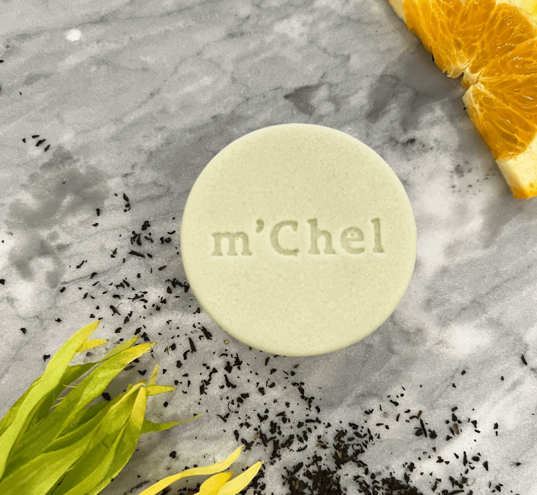 m'Chel Haircare High Shine Shampoo Bar