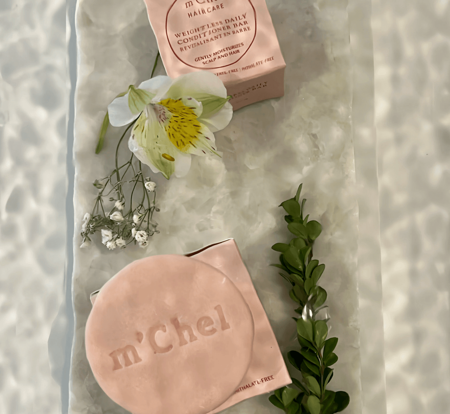 m'Chel Haircare Weightless Daily Conditioner Bar