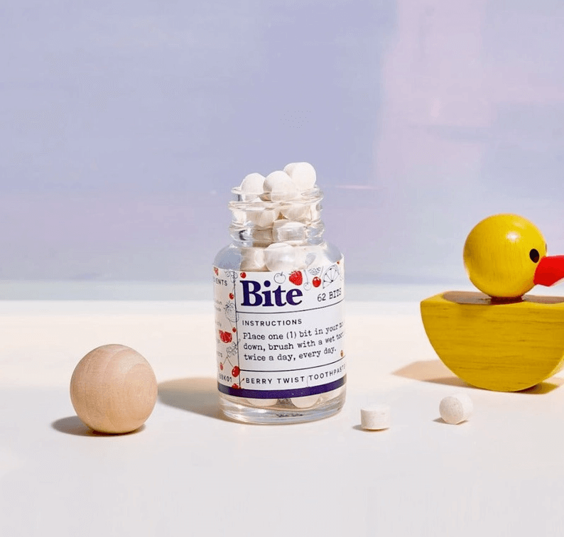 Bite Kids Toothpaste Bits - Flouride Free