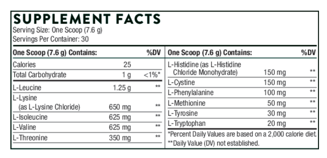 Thorne Amino Complex Powder - Berry