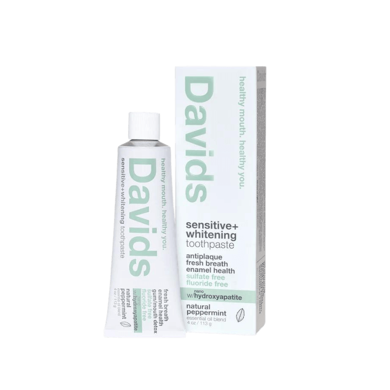 Davids Sensitive+Whitening Nano-Hydroxyapatite Peppermint Toothpaste