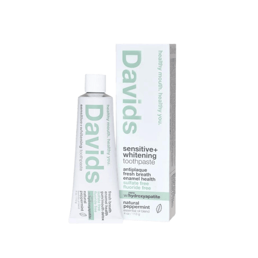 Davids Sensitive+Whitening Nano-Hydroxyapatite Peppermint Toothpaste