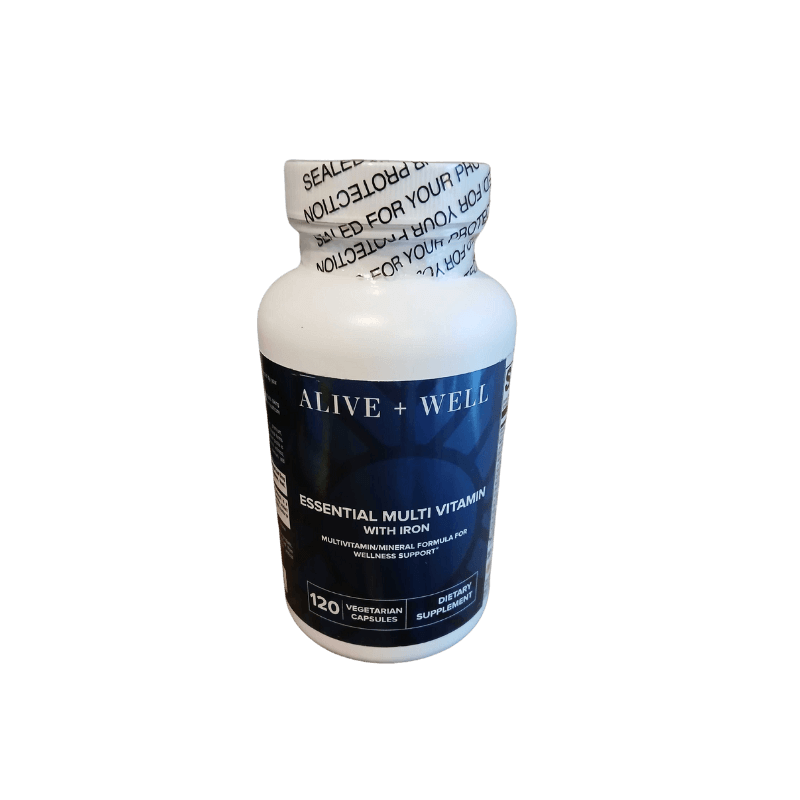 Alive and Well Essential Multivitamin with Iron Capsule 1