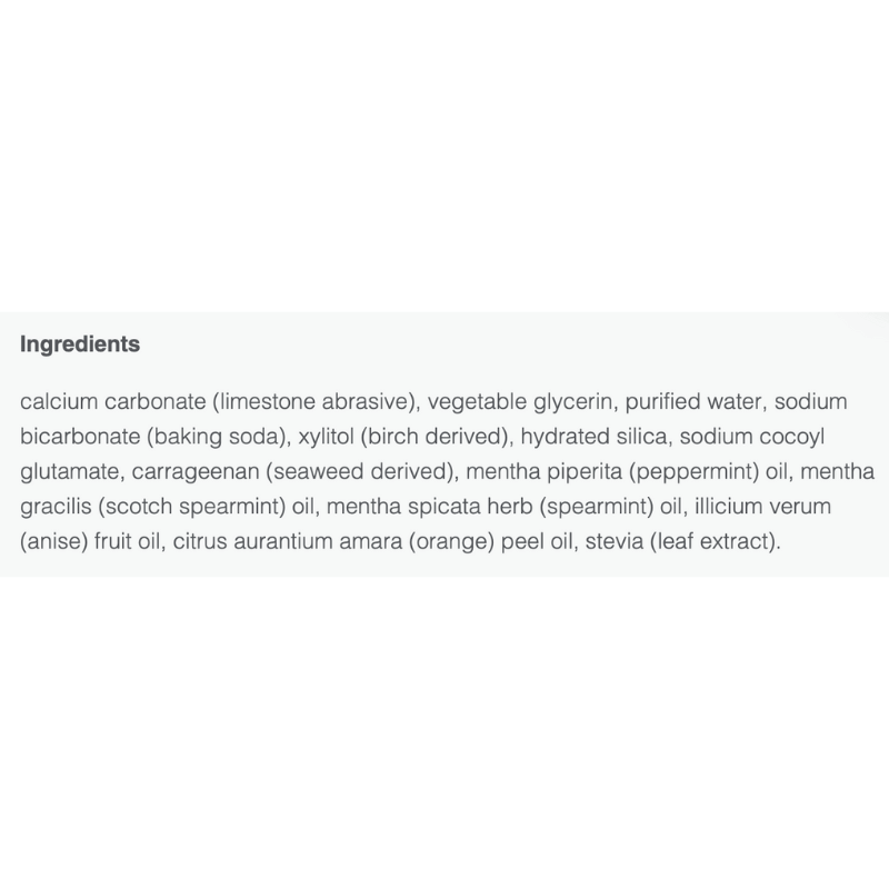 Davids Spearmint Toothpaste