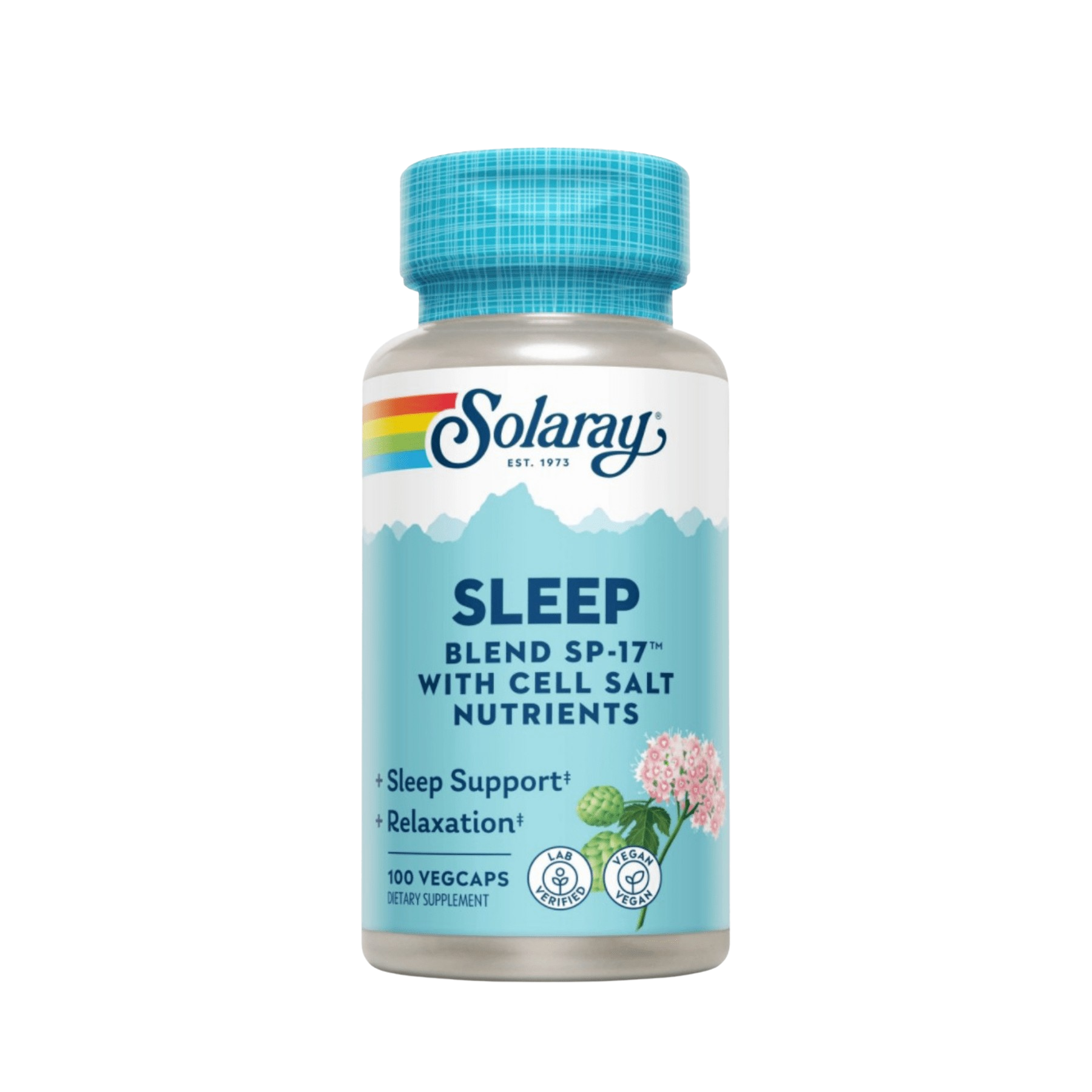 Solaray Sleep Blend SP-17 Capsules- with Cell Salt 1