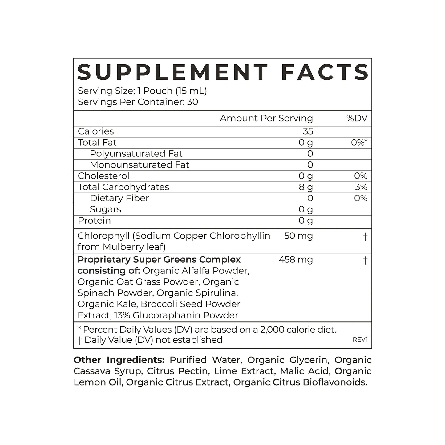Cymbiotika Super Greens with Chlorophyll Liquid Packets 4