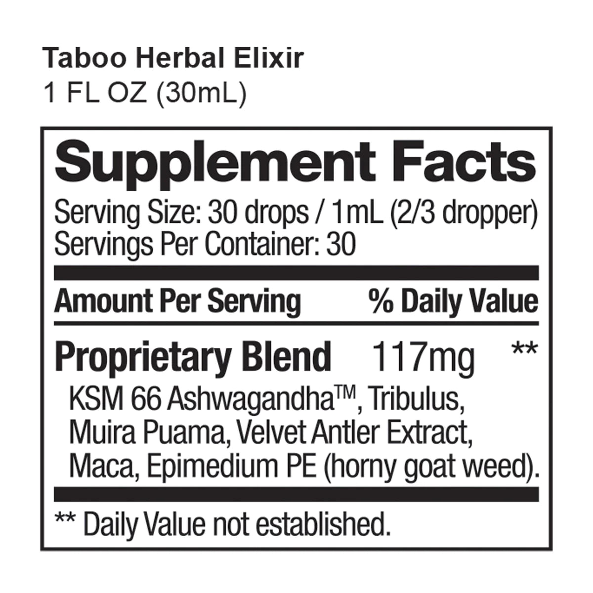 Surthrival Taboo Aphrodisia Elixir 3