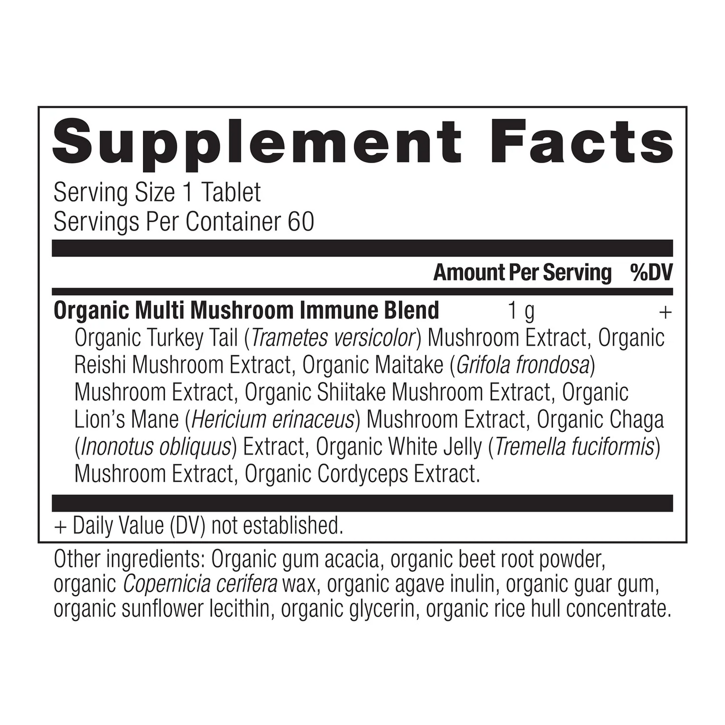 Ancient Nutrition Multi Mushroom Tablets 2
