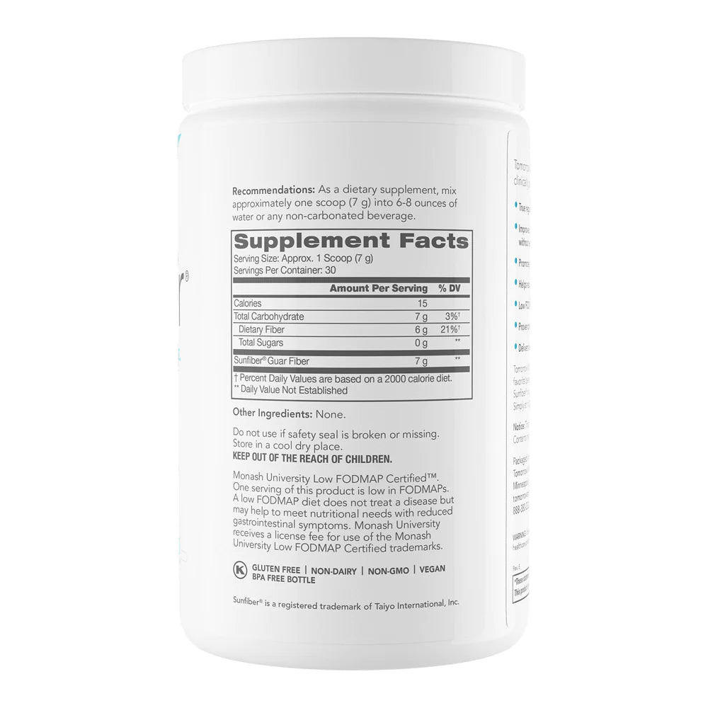 Tomorrow's Nutrition SunFiber Powder 2