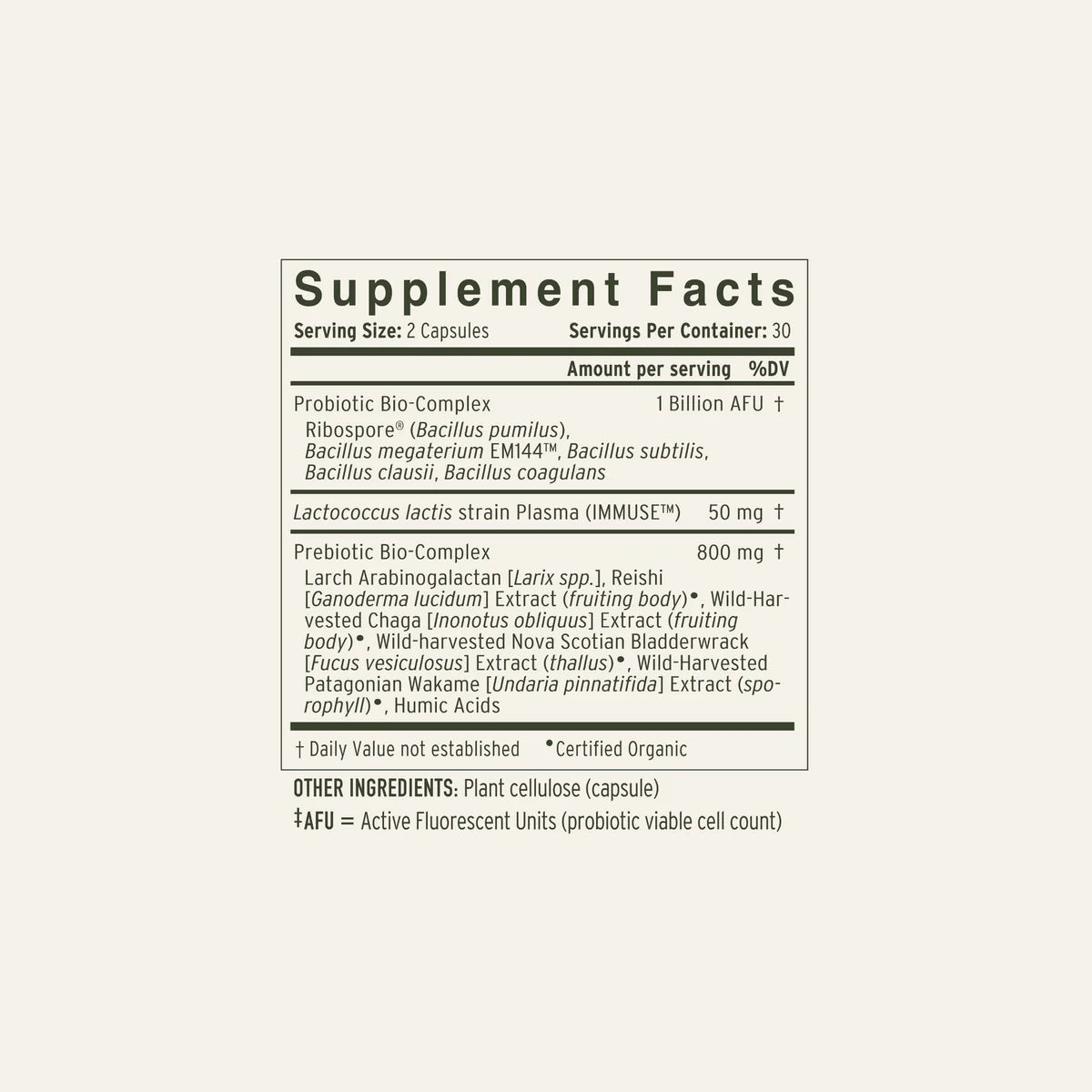 Environmedica TerraFLora Deep Immune Capsules
