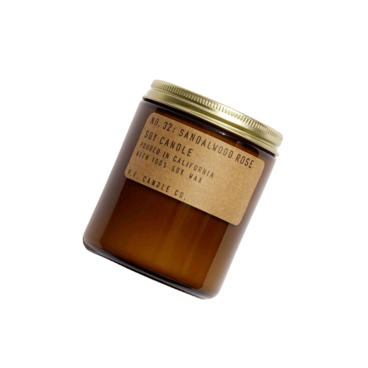 P.F. Candle Company Sandalwood Rose Candle 1