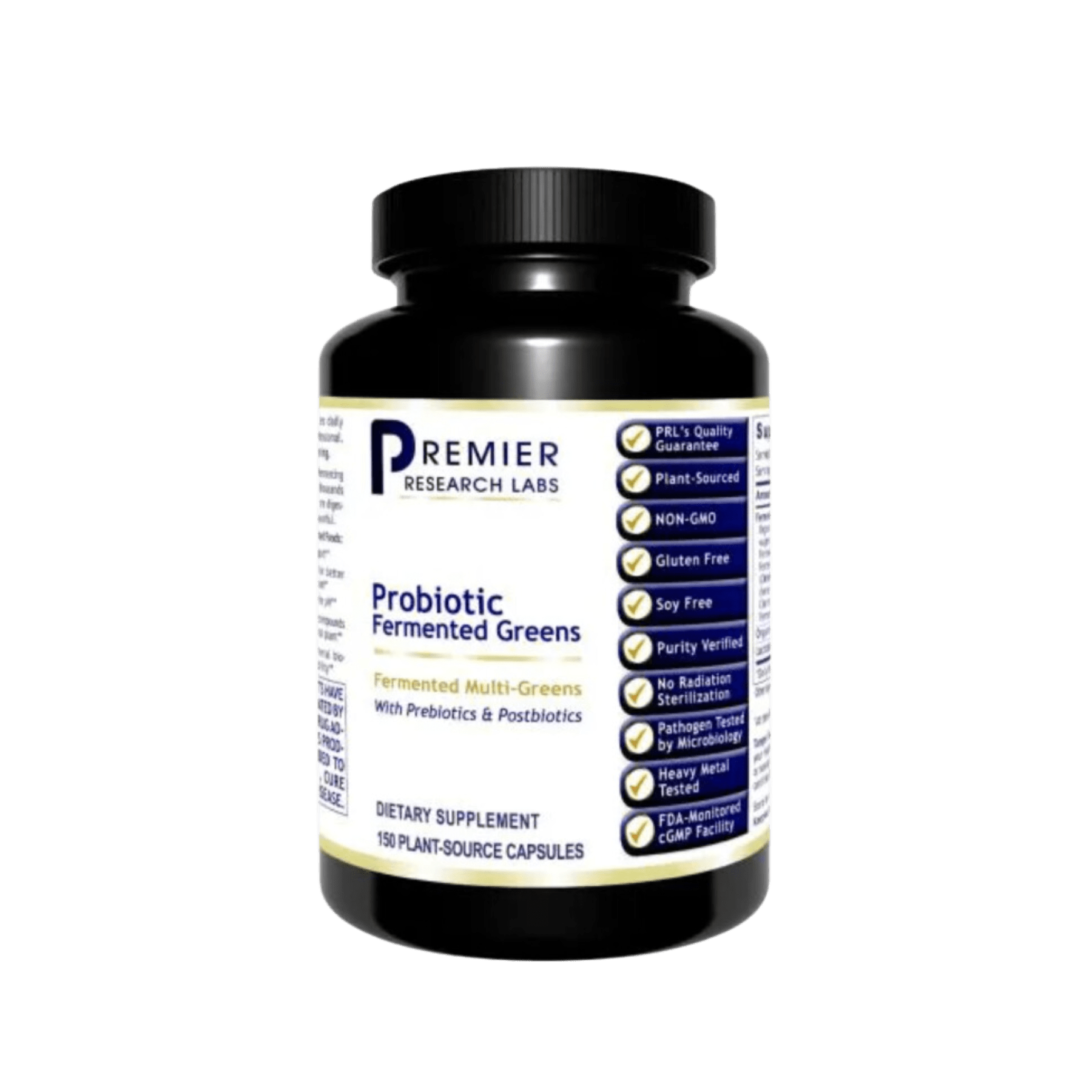 Premier Research Labs Probiotic Fermented Greens Capsules