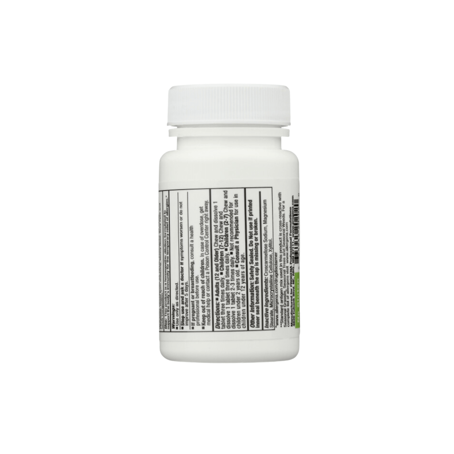 Allergena Seasonal Allergy Tabs 2