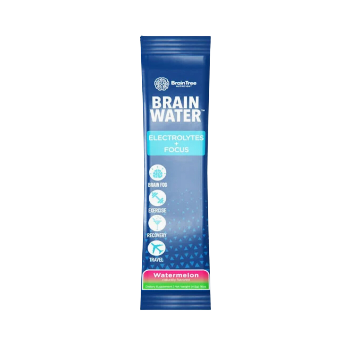 BrainTree Nutrition Brain Water Watermelon Electrolytes