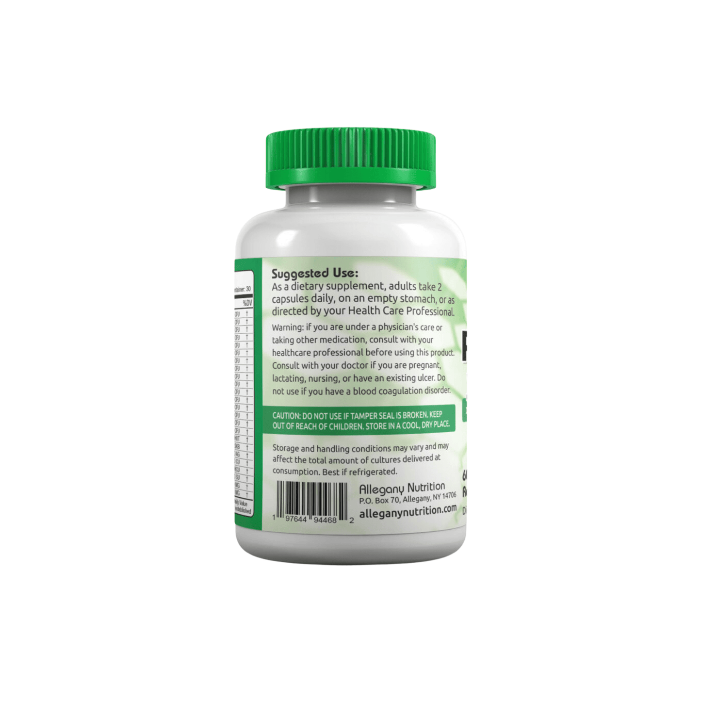 Allegany Nutrition Probiotic 101 Billion Capsules 2
