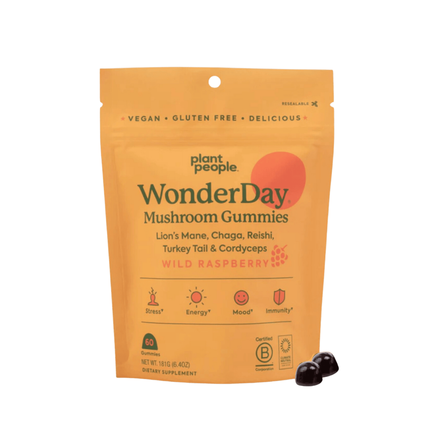 PlantPeople WonderDay Mushroom Gummies