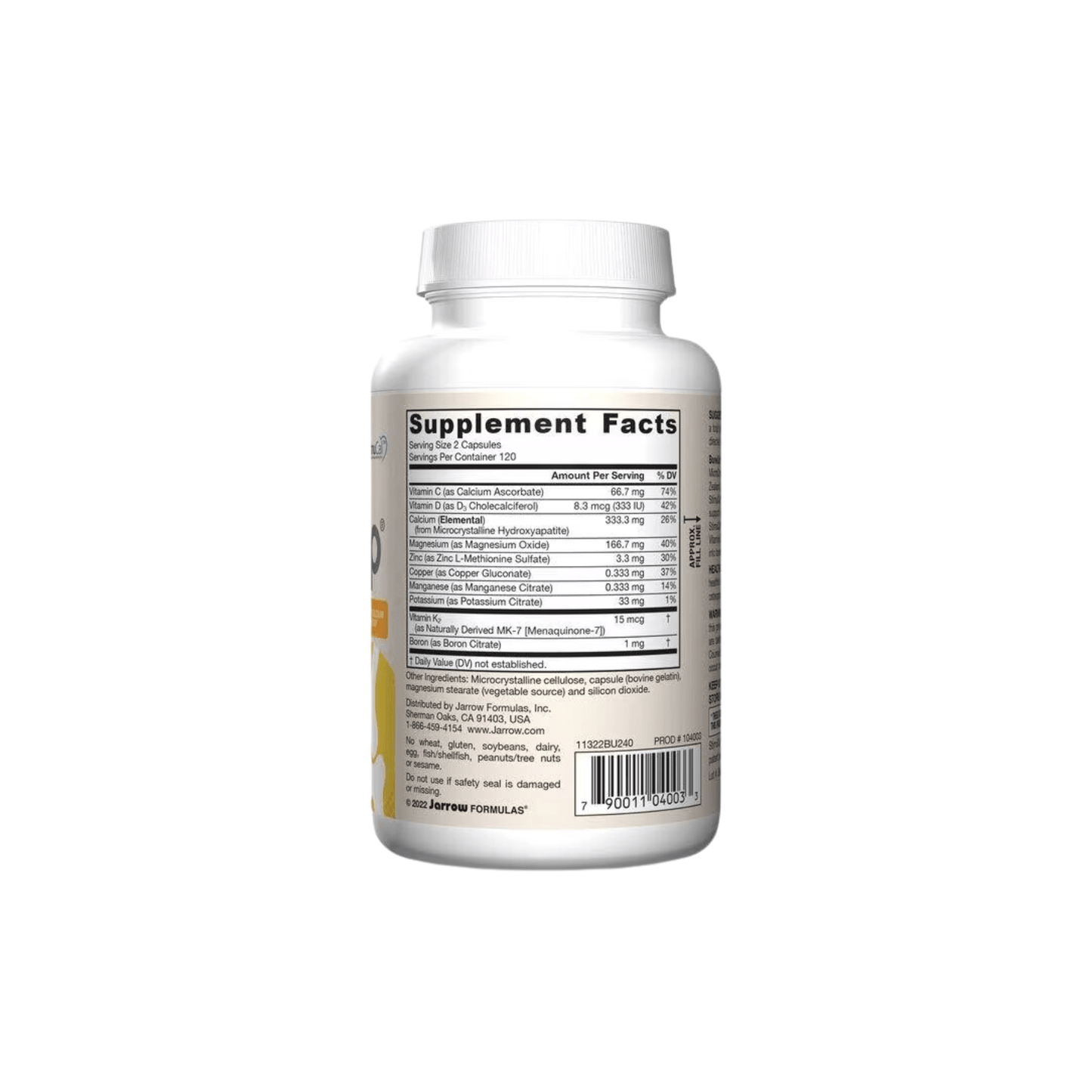 Jarrow Formulas Bone-Up Capsules 3