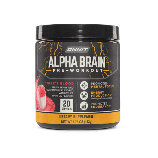 Onnit Alpha Brain Pre-Workout Powder 1