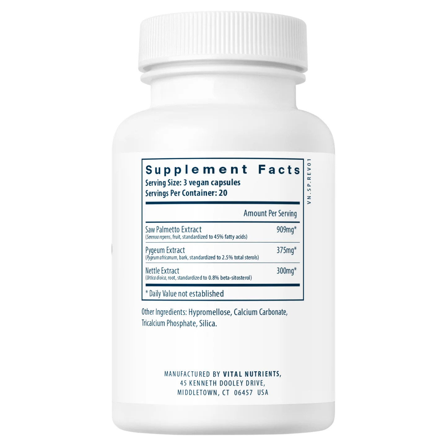 Vital Nutrients Saw Palmetto Pygeum Nettle Root Capsules 4