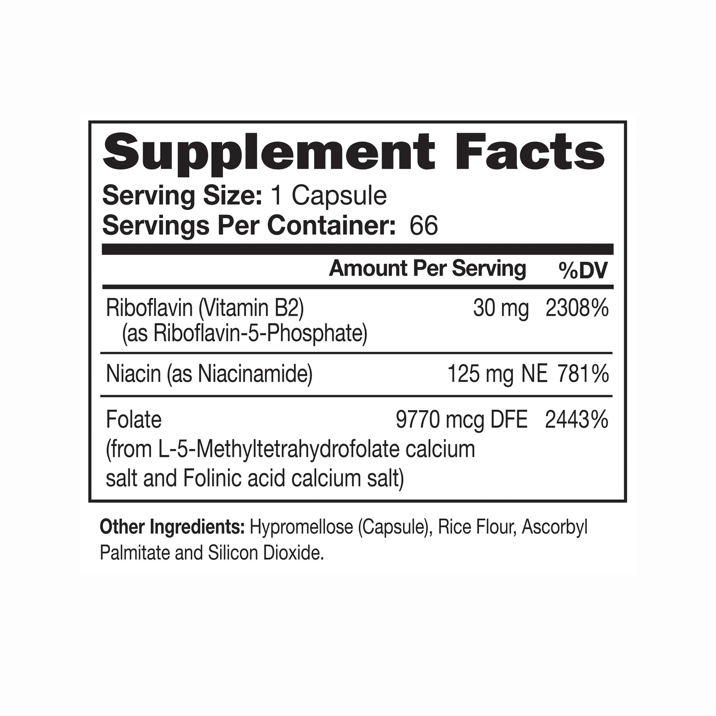NBX Wellness Methyl Folate Pro Capsules 2