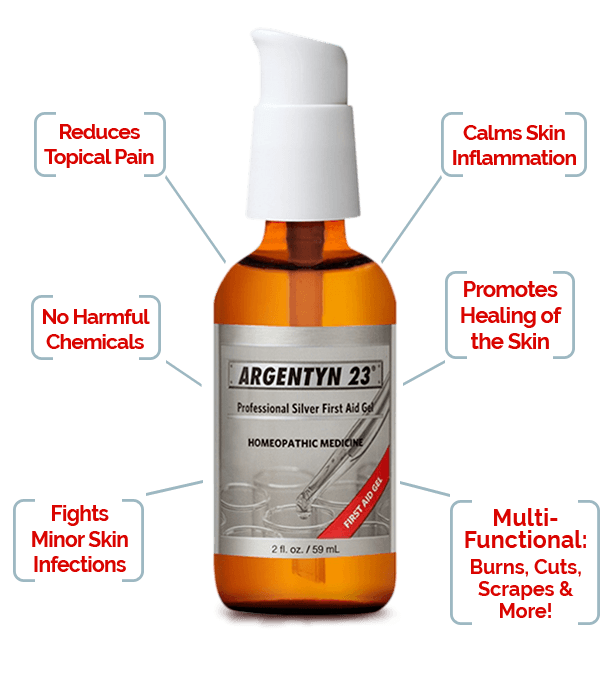 Argentyn 23 Colloidal Silver - First Aid Gel 2