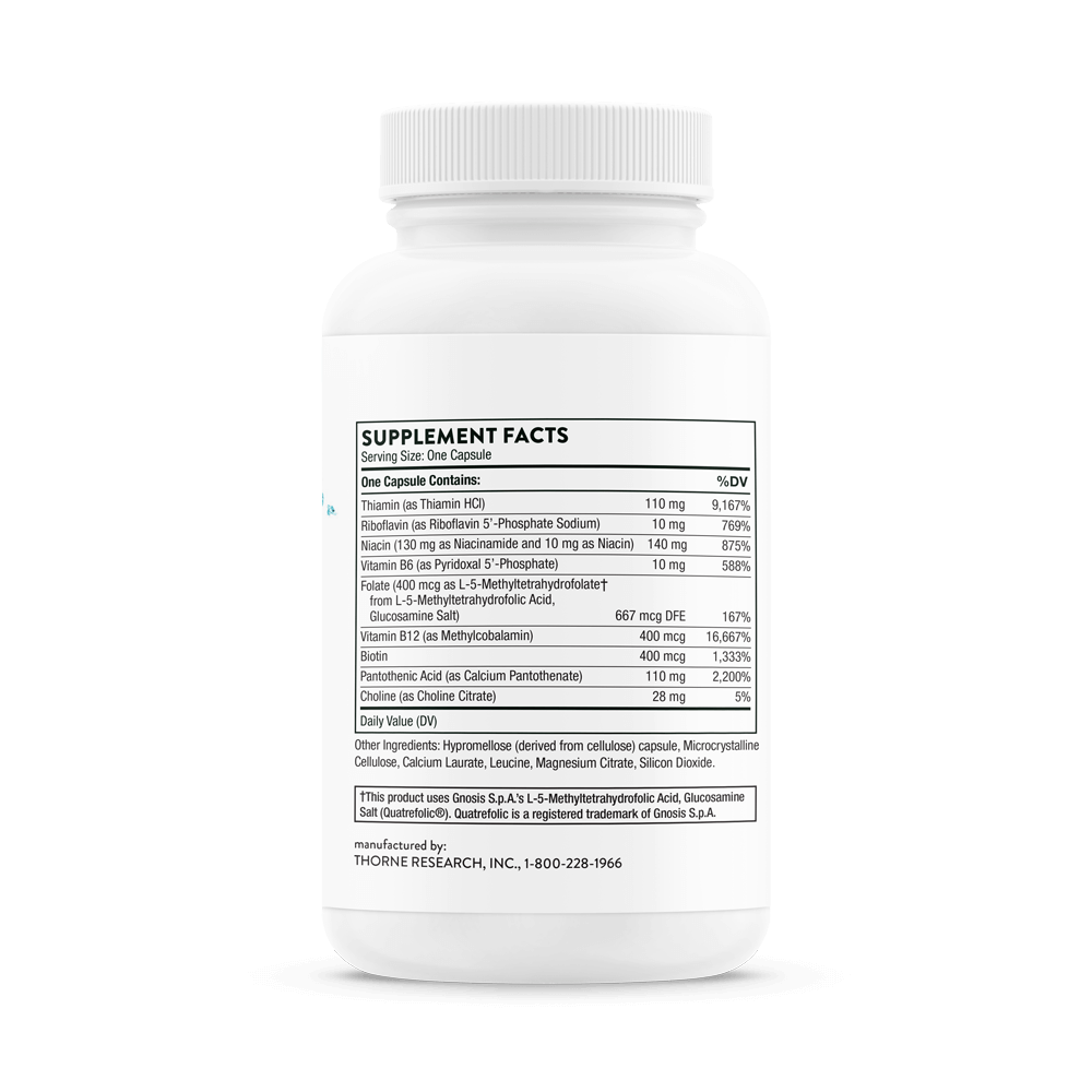 Thorne Basic B Complex Capsules
