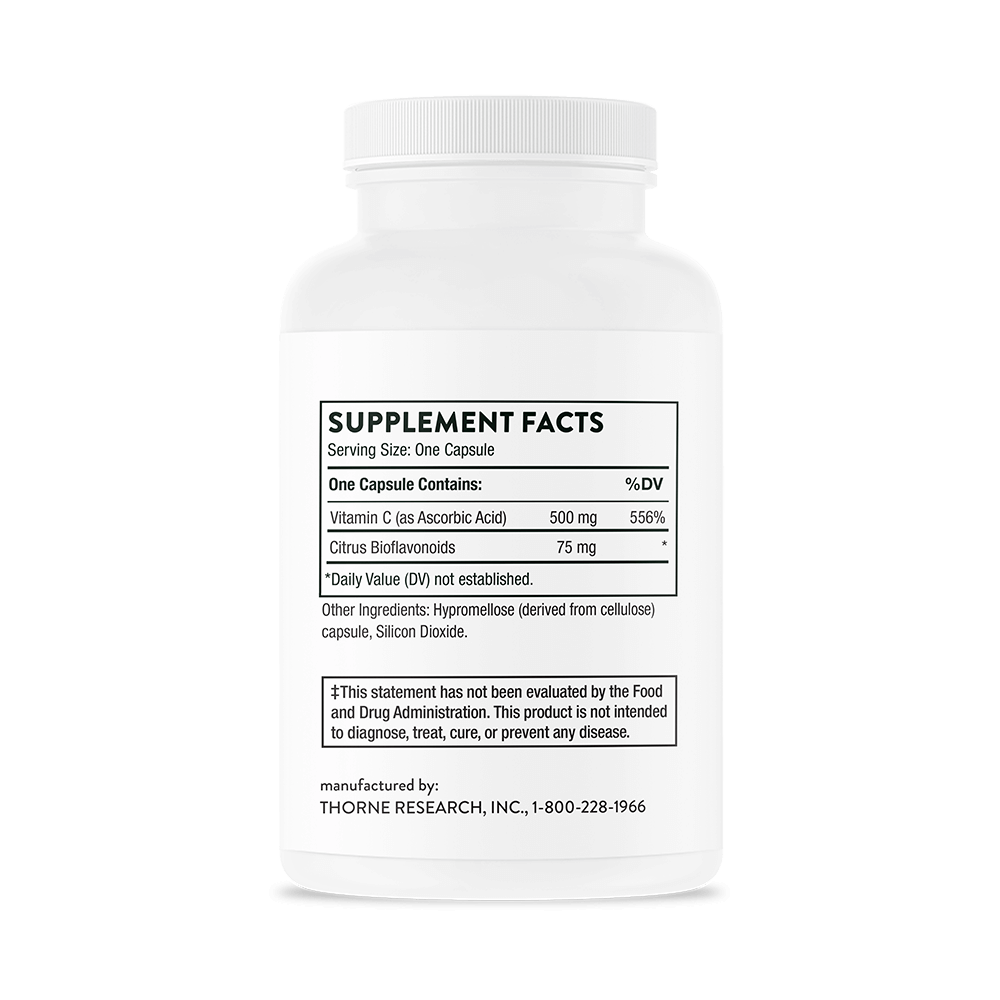 Thorne Vitamin C with Flavonoids Capsules 5