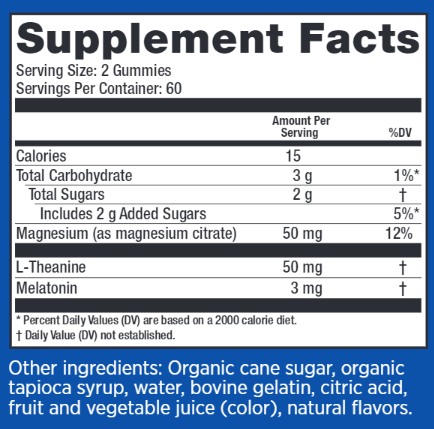 Natural Vitality Calm Sleep Gummies 2