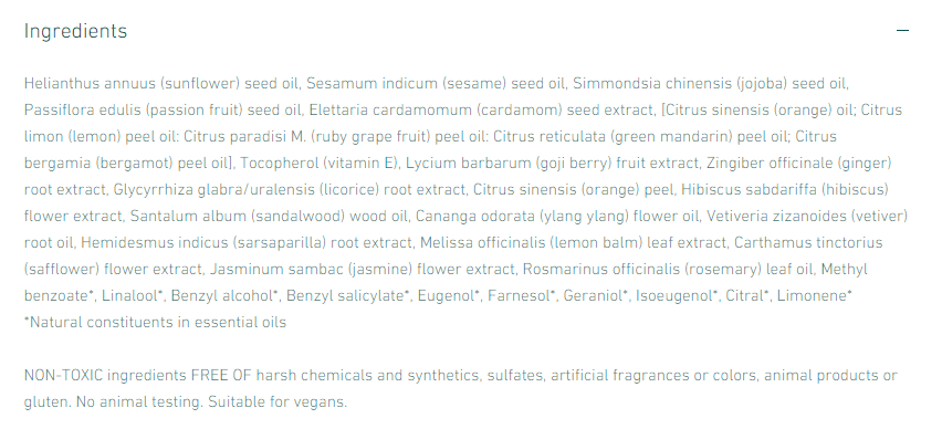 ISun Carnelian Body Oil 3