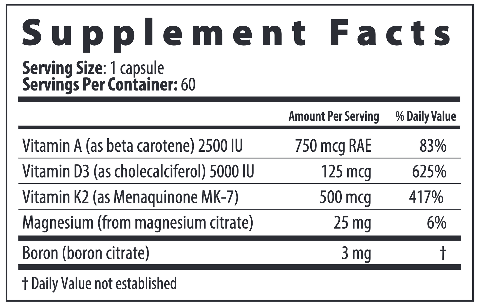 Restorative Formulations Osteo Px Capsules 2