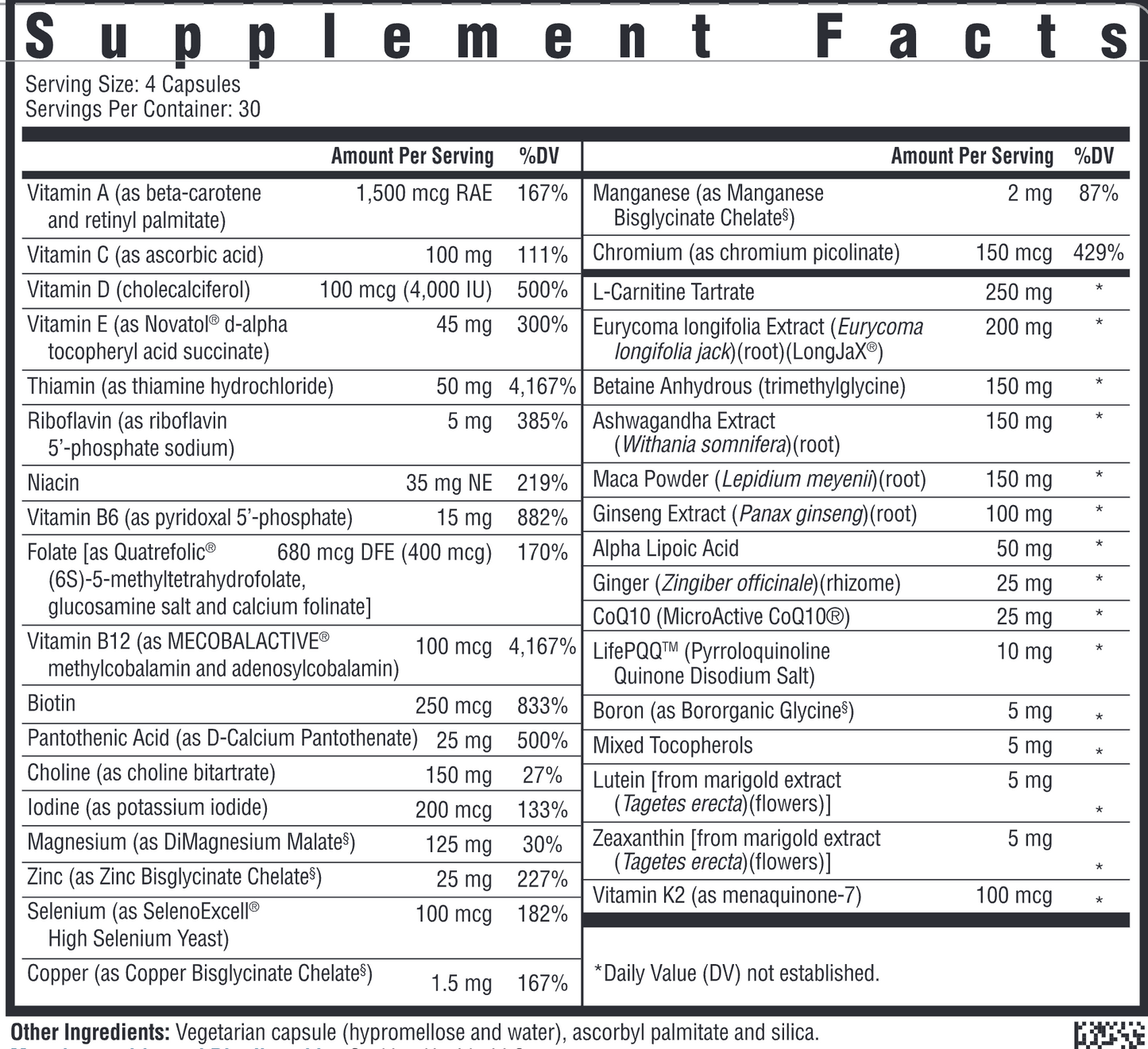 Seeking health optimal man capsules
