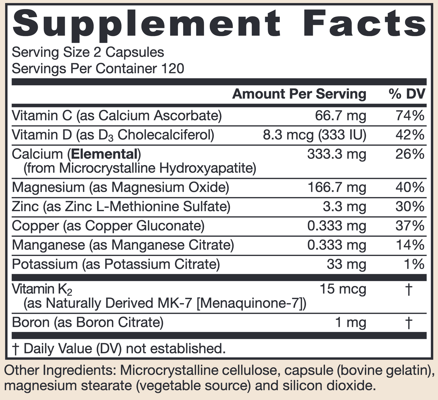 BONE-UP CAPSULES 2