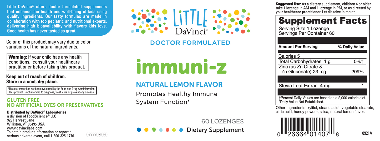 Little DaVinci Immuni-z Chewables 3