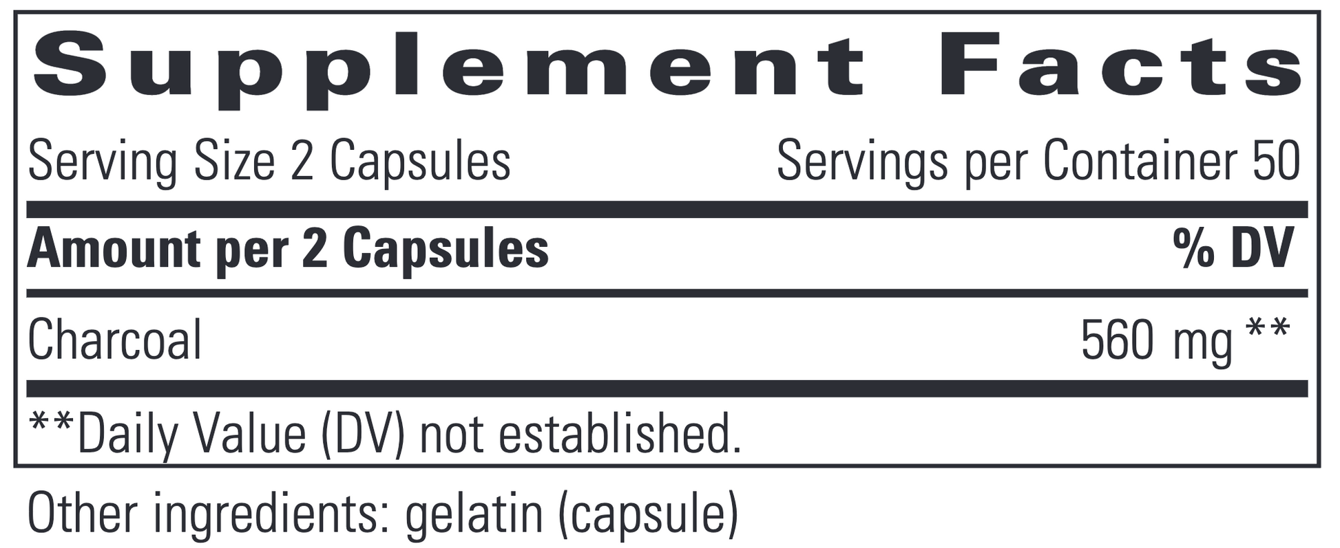 Integrative Therapeutics Activated Charcoal Capsules 3