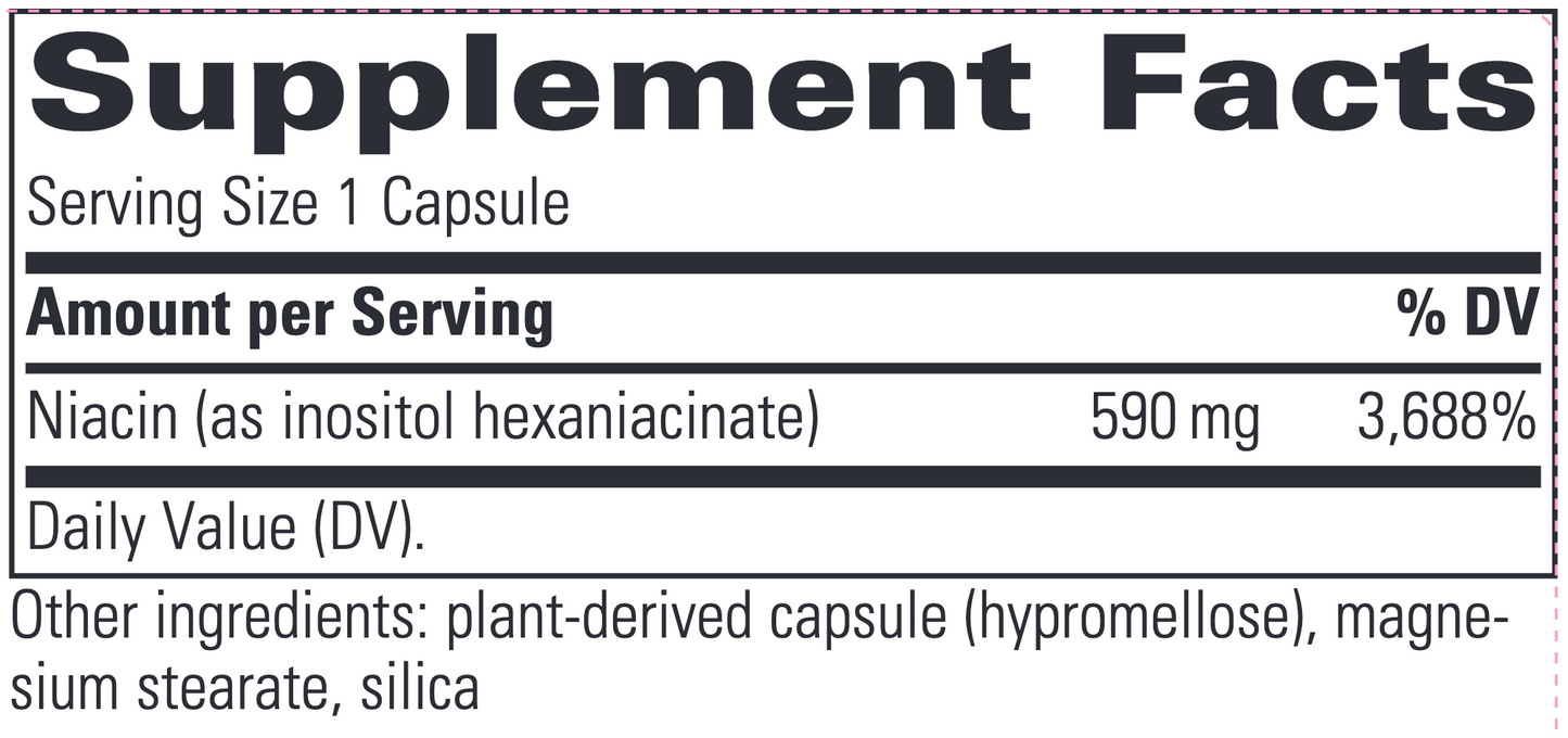 Integrative Therapeutics Flush-Free Niacin Capsules 2