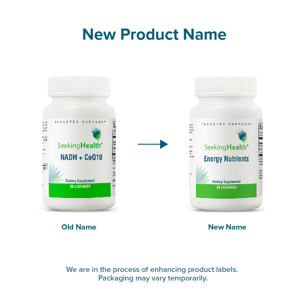 Seeking Health Energy Nutrients Lozenges (formerly NADH+CoQ10) 3
