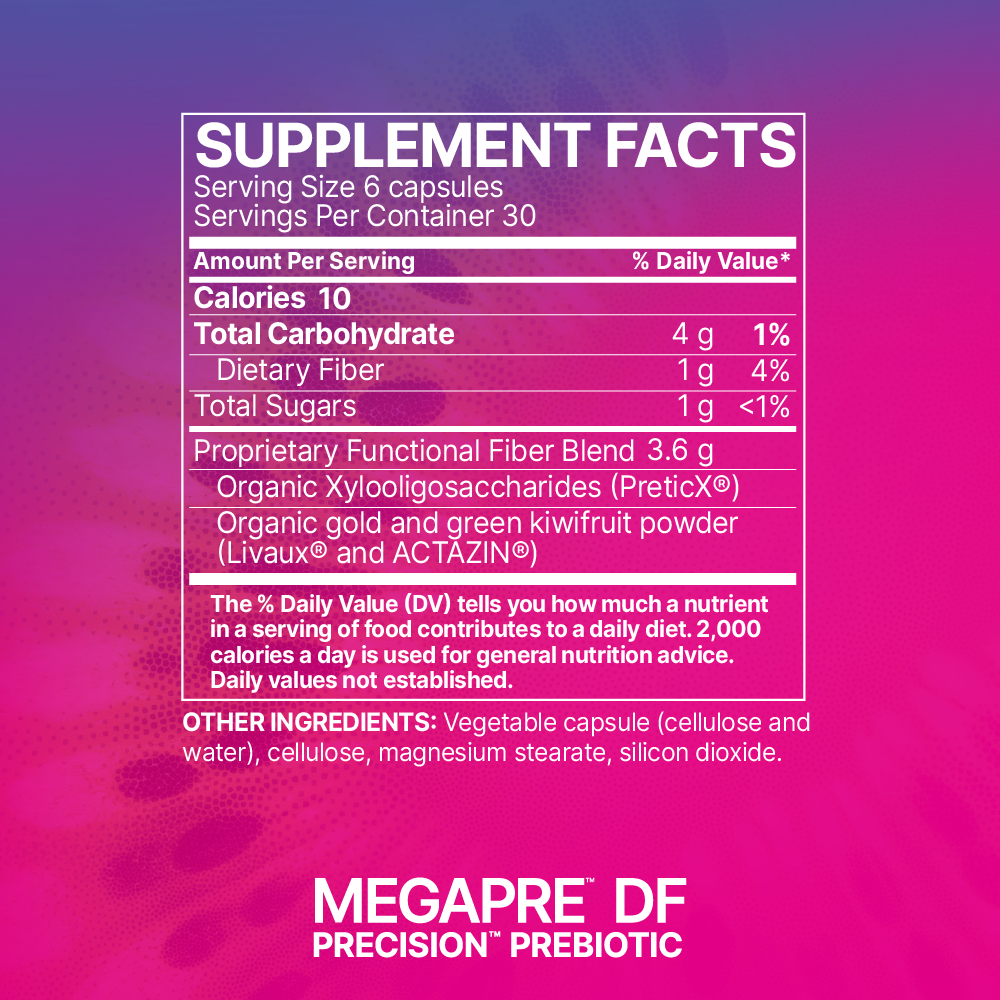 Microbiome Labs MegaPre Precision Prebiotic Capsules 4